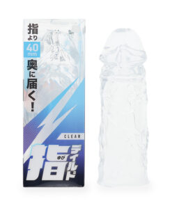 ปลอกดิลโด้สวมนิ้ว [ CLEAR ]